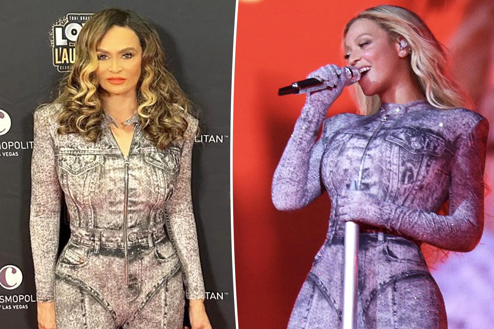 Tina Knowles borrows one of daughter Beyoncé’s Renaissance Tour outfits for red carpet event