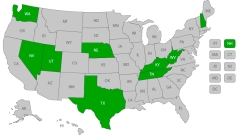 An interactive map of States' Oversight of Opioid Prescribing and Monitoring of Opioid Use