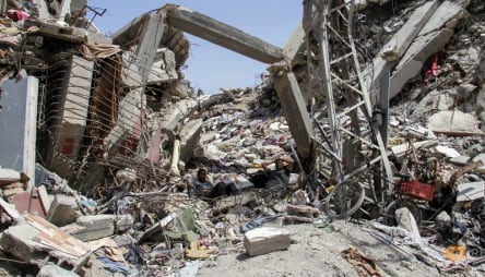 Massive Israeli air strikes end weeks of relative calm in Gaza