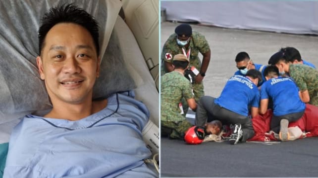 No surgery required for Red Lions parachutist who had rough landing at NDP 2022: Ng Eng Hen
