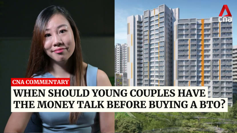 Commentary: When should young couples have the money talk before buying a BTO? | Video