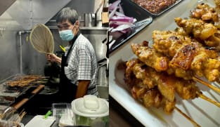 Satay hawker ‘Ah Pui’ reopens stall in Toa Payoh after two-year hiatus