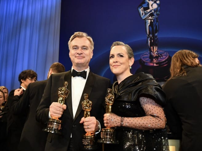 Oppenheimer director Christopher Nolan and wife Emma Thomas to get British knighthood and damehood