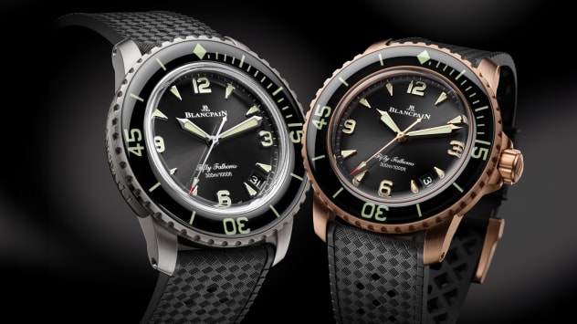 Blancpain presents its latest Fifty Fathoms Automatique watches in 42mm