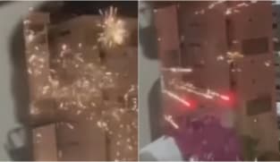 Man arrested for setting off fireworks near Yishun HDB block