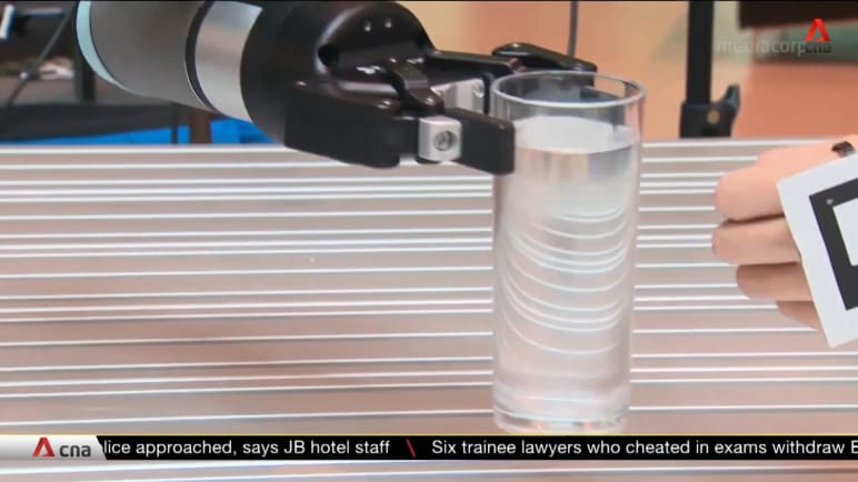 NTU's new S$45 million lab aims to use robotics to solve cost, manpower issues | Video