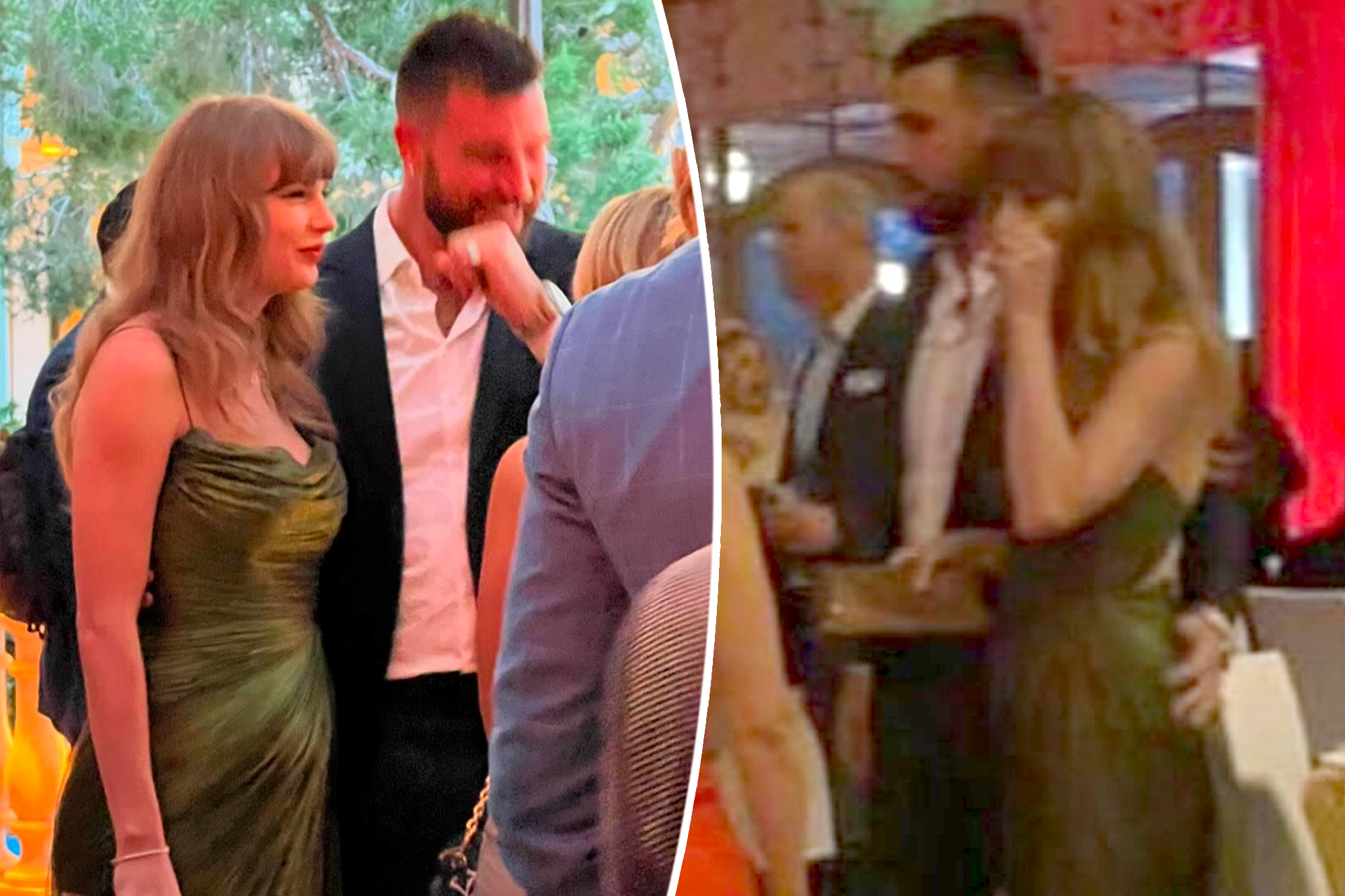 Travis Kelce grabs Taylor Swift's backside during 'affectionate' gala outing