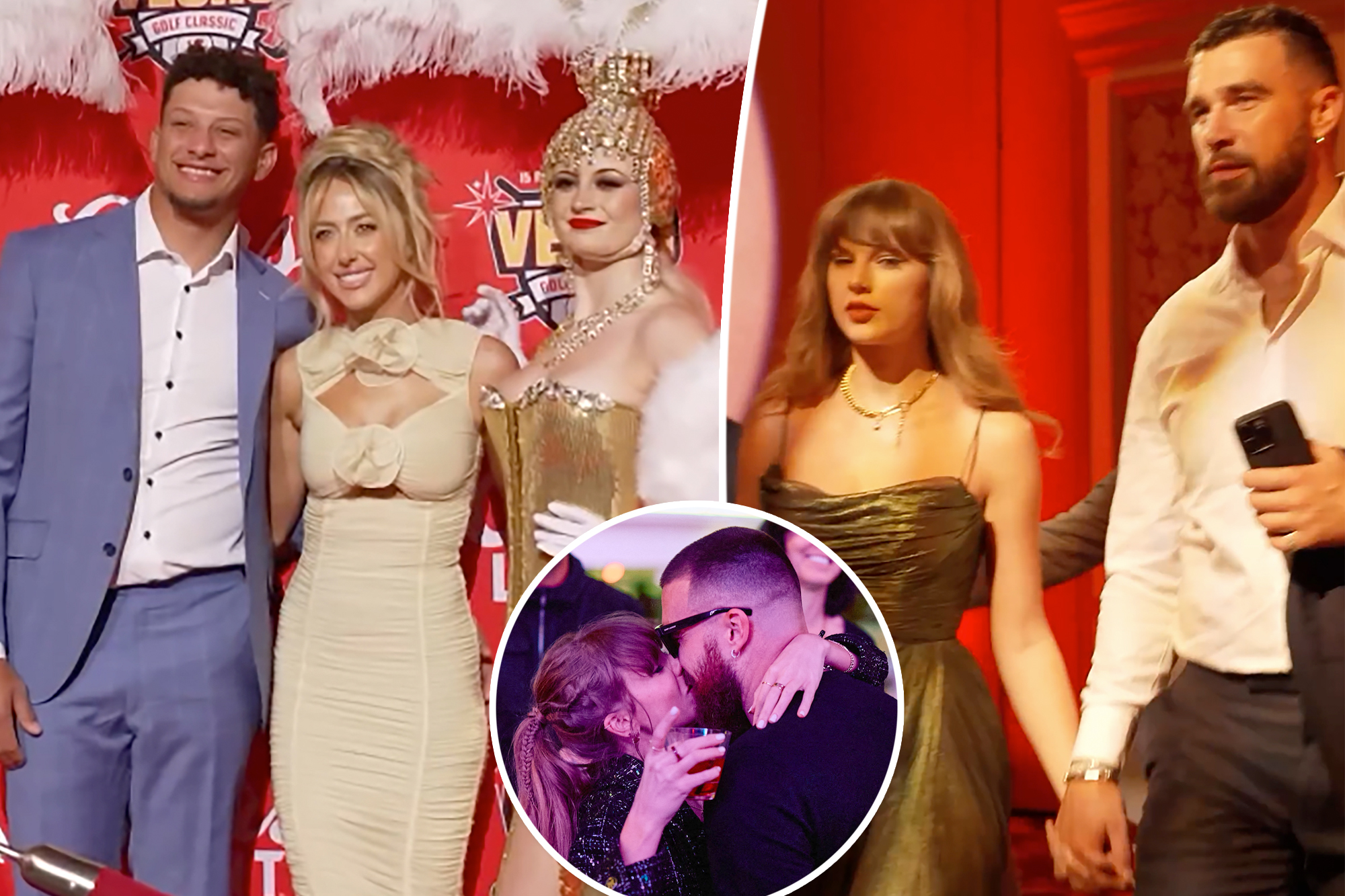'Affectionate' Taylor Swift and Travis Kelce showed 'lots of' PDA at Patrick Mahomes' gala