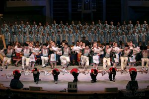 Болгарский танец "Хоро", Ансамбль Локтева. Bulgarian dance "Horo", Loktev Ensemble.