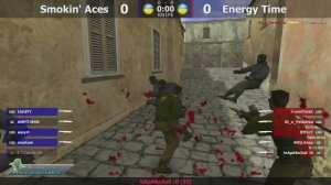 Stream cs 1.6 // Smokin' Aces -vs- EnTM // bo3 [First map] @ by kn1fe