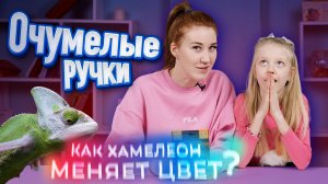 КАК ХАМЕЛЕОН МЕНЯЕТ ЦВЕТ?