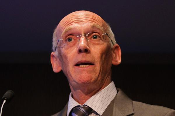 Dr Conor O’Carroll speaking at the Euroscience Open Forum 2012 in Dublin. © ESOF / Irish Universities Association