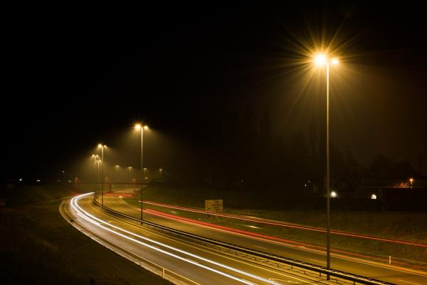 Renewable lithium battery packs in solar-powered street lights could last longer than standard lead-acid batteries. Image credit: Pixabay/ Skitterphoto