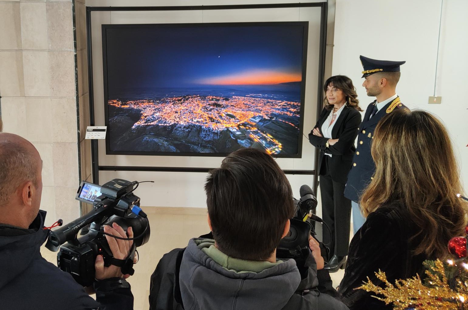 presentazione calendario Polizia