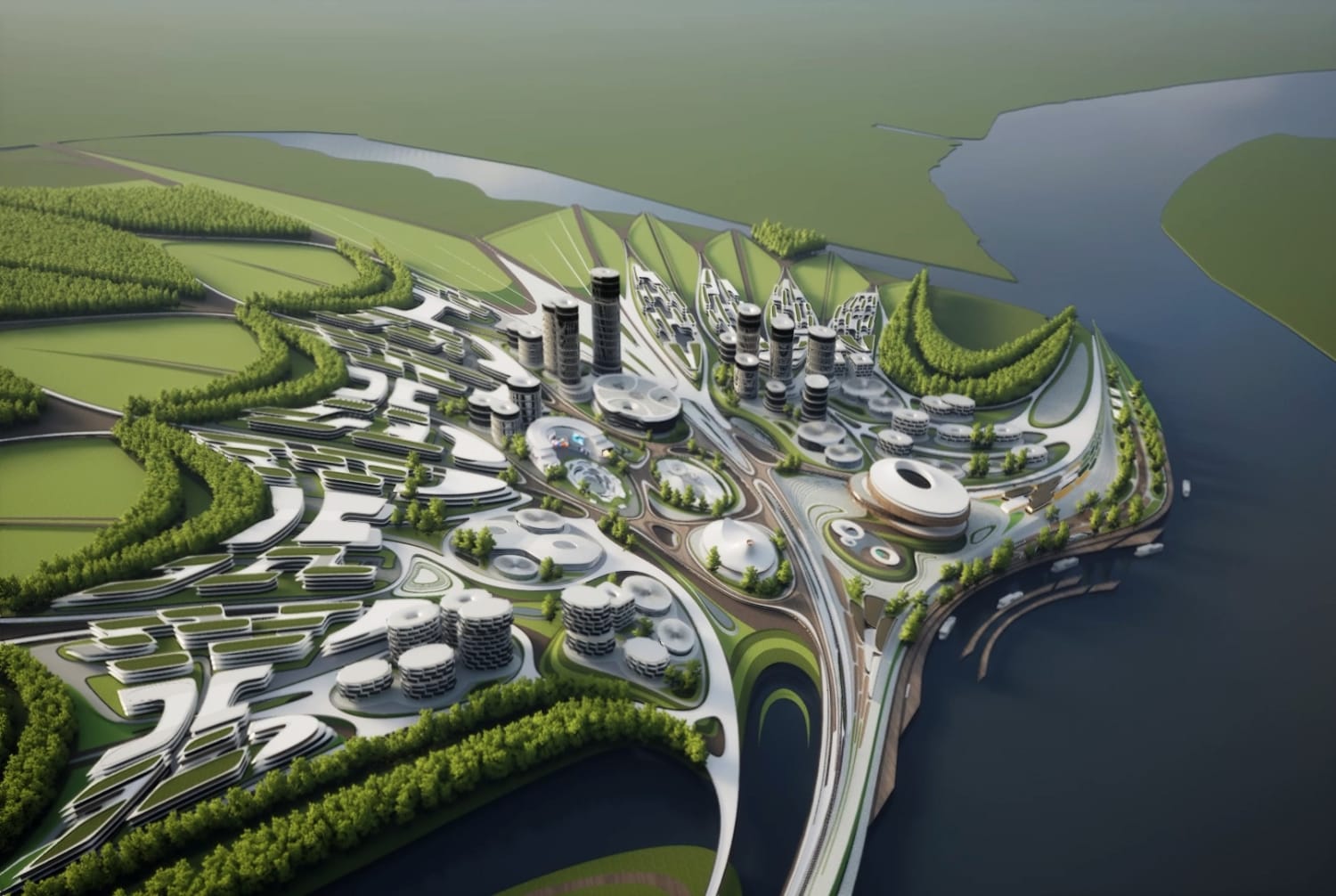 Liberland Metaverse Master Plan Render by Mytaverse