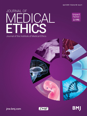 Journal of Medical Ethics journal cover