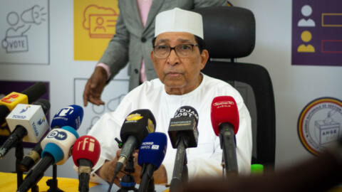 Tchad, le 27 février 2024: Ahmed Barticheret, président de l'Agence nationale de gestion des élections (Ange).