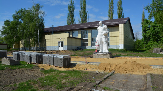 Площадь перед Домом культуры благоустроят в россошанском селе Терновка