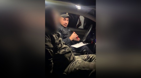 Погоню полиции за пьяным водителем на Mazda сняли на видео в Воронежской области