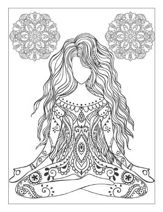 Yoga and meditation coloring book for adults: With Yoga Poses and Mandalas by Alexandru Ciobanu - issuu: 