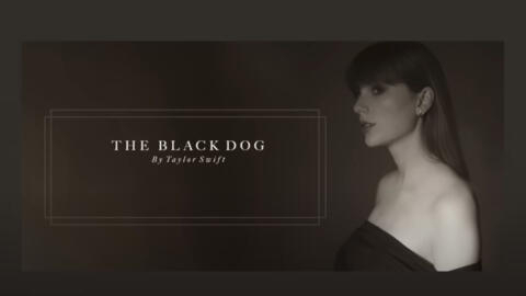 Capture d'écran de la vidéo « The Black Dog », sur la chaine YouTube de Taylor Swift.