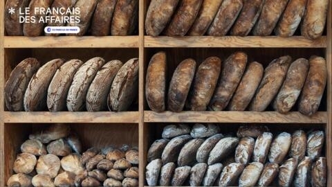 Du pain dans une boulangerie.