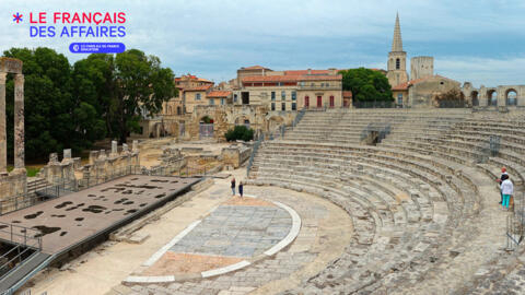 Le théâtre antique d'Arles, dans le sud de la France.