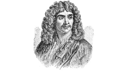 Gravure de Jean-Baptiste Poquelin dit «Molière».