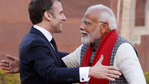Emmanuel Macron et Narendra Modi affichent leur bonne entente lors de la fête nationale indienne
