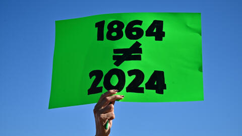 La Chambre des représentants de l'Arizona a voté l'abolition d'une loi de 1864 interdisant la quasi totalité des avortements, le 24 avril 2024.