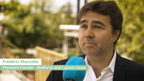 Frédéric Mazzella, President-Founder - BlaBlaCar and Captain Cause