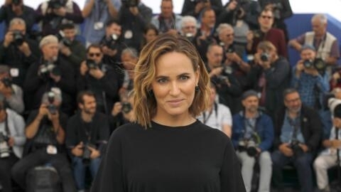 French actor Judith Godrèche, pictured here at the Cannes Film Festival in 2019, has accused arthouse film director Benoît Jacquot of grooming her when she was 14 and he was 39.