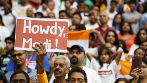 File photo of overseas Indians at a "Howdy Modi" event in Texas taken during Indian Prime Minister Narendra Modi's visit to the US in September 2019.