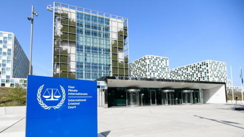 File photo: The entrance to the International Criminal Court in the Hague, Netherlands, March 31, 2021.