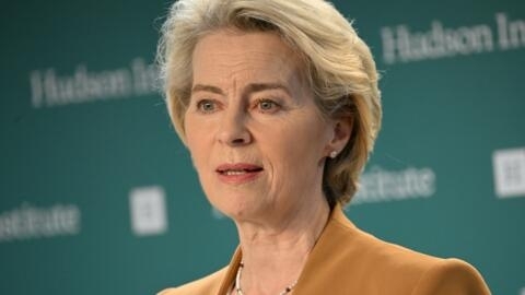 It's in 'China's interest to look carefully' at addressing a growing trade imbalance, EU chief Ursula von der Leyen says.