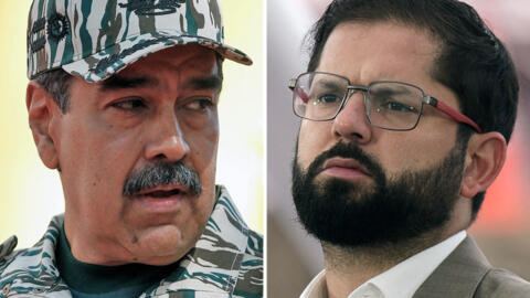 El presidente venezolano Nicolás Maduro y su homólogo chileno Gabriel Boric han protagonizado varios desencuentros que han derivado en una tensión diplomática constante.