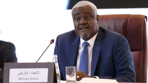 Le président de la Commission paix et sécurité de l'Union africaine Moussa Faki Mahamat.