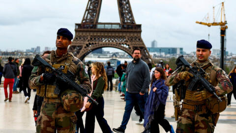 Patrols were stepped up around Paris before Paris Saint-Germain's Champions League clash against Barcelona following threats of a terrorist attack. Paris Olympics organisers says safeguarding security has been at the forefront of their planning.