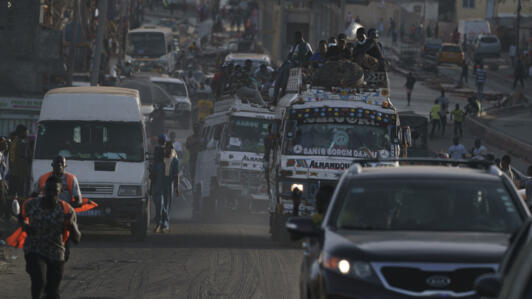 Du trafic routier à Dakar, au Sénégal. (Image d'illustration)