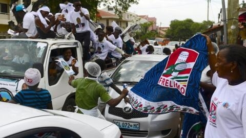 Des partisans du Frelimo durant une précédente campagne électorale (archives).