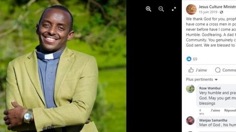 Ukurasa wa Facebook wa mchungaji wa Kenya James Wanjohi.