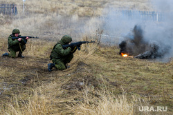 Боевое слаживание мобилизованных на Чебаркульском полигоне ЦВО. Челябинская область