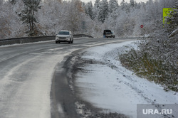 Трасса М5 Дорога Челябинск, снег, трасса м5