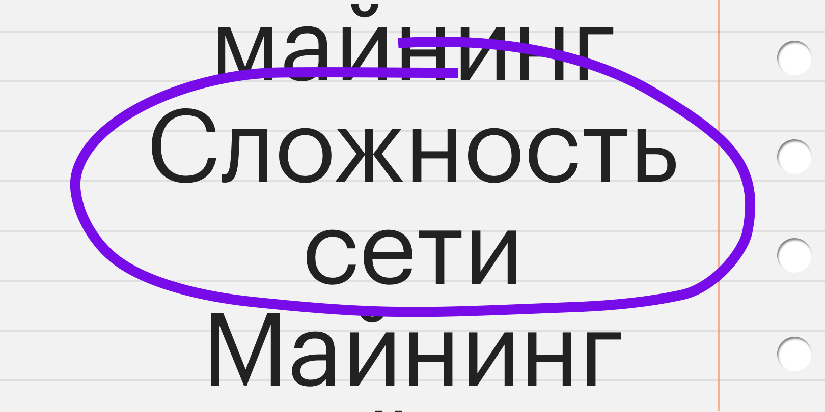 Что такое сложность сети?