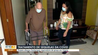 Projeto oferece fisioterapia respiratória à distância em Vitória - Veja a seguir.