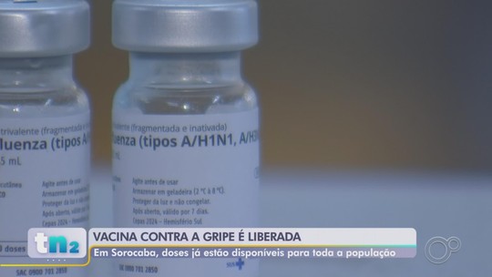 Vacina contra a gripe já está disponível para a população acima de 6 meses em Sorocaba - Programa: TEM Notícias 2ª Edição – Sorocaba/Jundiaí 