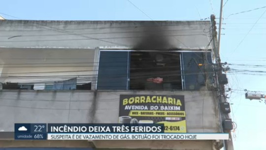 Incêndio deixa três feridos no Itapoã - Programa: DF2 