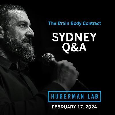 LIVE EVENT Q&A: Dr. Andrew Huberman at the Sydney Opera House