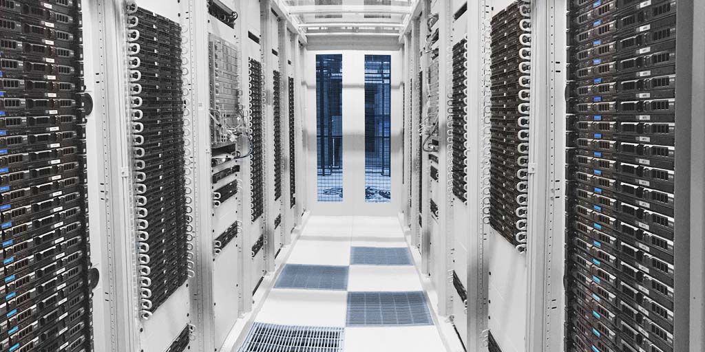 Data center server racks for Sustainability