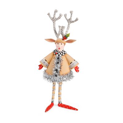 Patience Brewster Lennon Reindeer Boy Holiday Caroler Figure image one